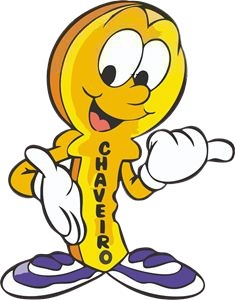 Mascote Chaveiro - Agende Agora